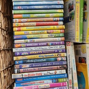 🎬 Kids & Family DVD Bundle – Sesame Street, Barbie, Dora & More